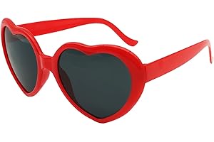 Trendy Taylor Swift Heart Sunglasses for Women