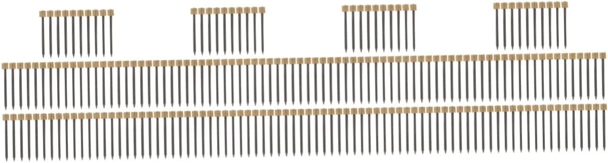 balacoo 200pcs Copper Caps Nails Picture Hanging Nails Easy to Install for Furniture Decoration Black Copper Picture Hangers for Wall