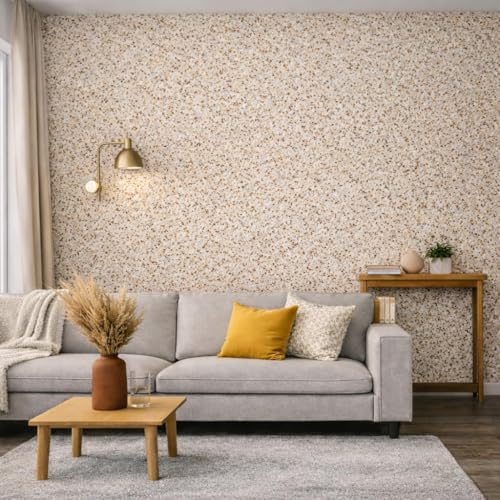 Image of Premium Marble Granules Textured Wall Paint | 100% Natural Shade 3D Stone & Granite Luxury Finish | Decorative Interior & Exterior Wall Texture | Designer Marble Texture for Living Room & Outdoor Walls | No Artificial Colour (D-2023 /English Dragon Fruit, 5 Kg (Pack of 1))