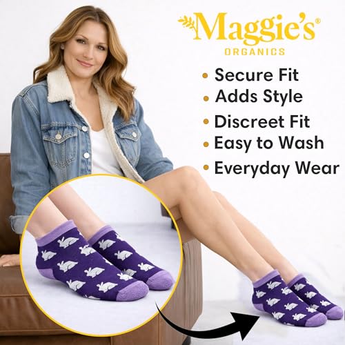 Image of Maggie's Organic Unisex Footie Socks