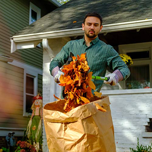 Earthwise 50002 Gator Grabber Telescoping Leaf Clean-Up Tool, Green/Black #TOP5