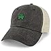 Chowdaheadz Mini Shamrock Relaxed Trucker Black