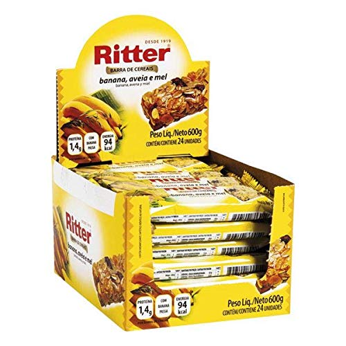 Barra Cereal Ban/Aveia/Mel 25G 24Un Ritter