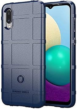 Smartphone Case Compatible with Samsung Galaxy XCover 7 Shockproof Drop Proof TPU Soft Shell Cover Blue
