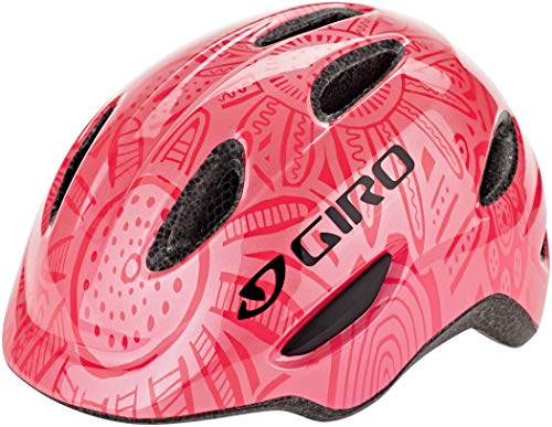 Giro Scamp Casco de Ciclismo Youth, Unisex ni�os, Rosa Brillante/Perla, Extra-Small