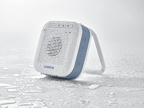 Sangean Powerful Portable Wireless Bluetooth Outdoor and Shower Waterproof Speaker