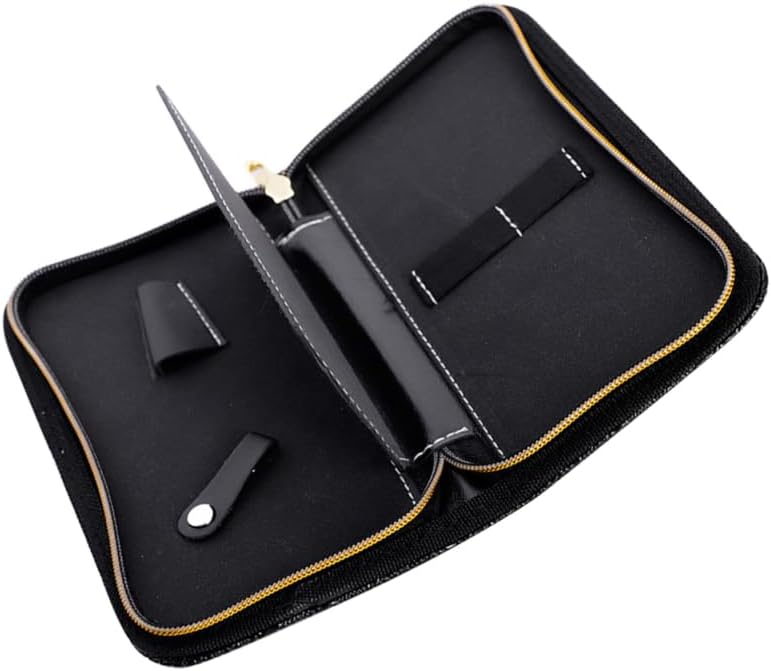 Hairdresser Scissor Case 8.66X4.33X0.78In Portable Lightweight Scissor Holder Pouch Organizer for Hair Stylist Salon Travel