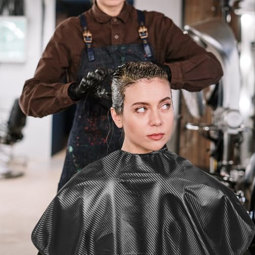 Capa Profesional Impermeable para Barbero con Cierre de Broche miniatura 4