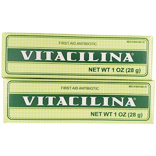 VITACILINA First Aid Antibiotic Ointment 1 oz (Pack of 5)
