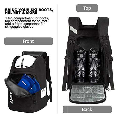 image for AUMTISC Ski-Backpack Boot-Bags Ski-Boot Bag - Ski Travel Boot for Flyi