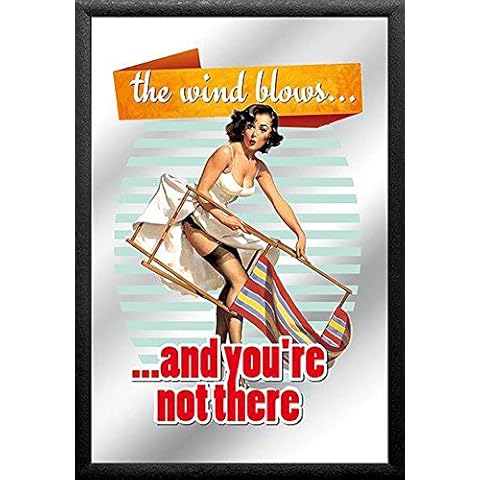 Empire Interactive Serigrafiado Espejo de Pared Multicolor Cover