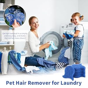 Pet Hair Remover for Laundry, Reusable Hair and Lint Catcher, Dog Hair Remover Balls for Washing Machine, Removes Pet Fur, Hair, Lint, Dander from Clothes & Laundry (5PCS) Pet Hair Remover for Laundry, Reusable Hair and Lint Catcher, Dog Hair Remover Balls for Washing Machine, Removes Pet Fur, Hair, Lint, Dander from Clothes & Laundry (5PCS)