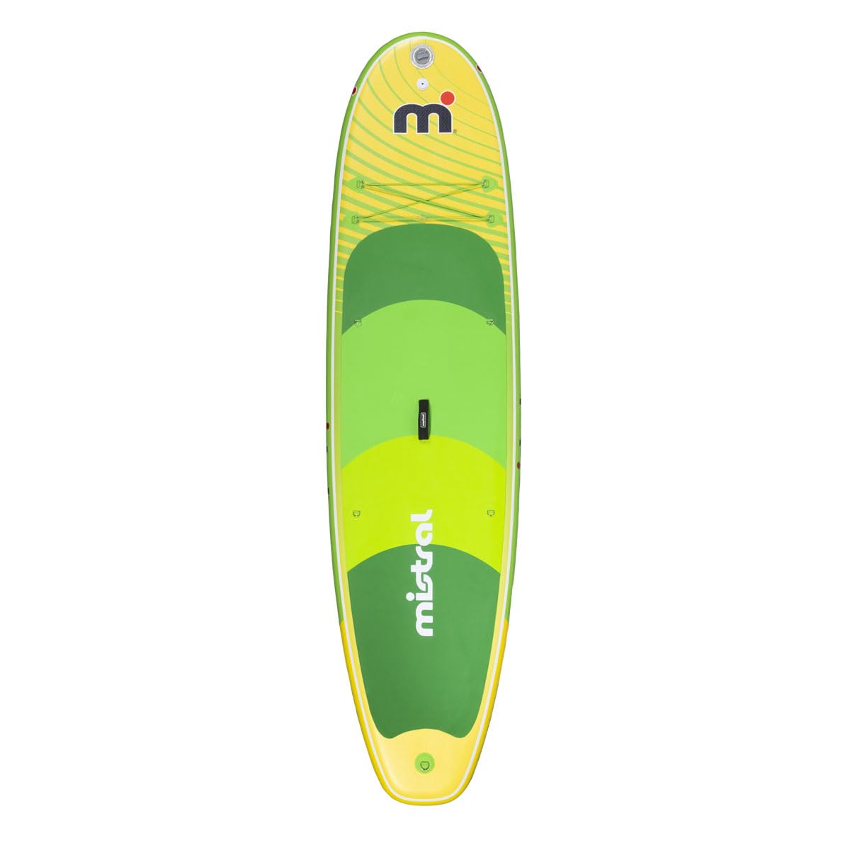 Mistral© SUP Board Set Verde 10'6 - Aufblasbar - für Kinder & Erwachsene - Anfänger & Fortgeschrittene - Mit Universal Kamerahalterung