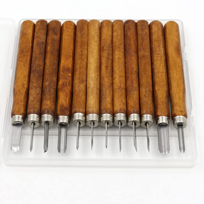 10 szt. Profesjonalny zestaw narzędzi ręcznych do rzeźbienia w drewnie do podstawowych szczegółowych rzeźbiarskich stolarzy żłobienia