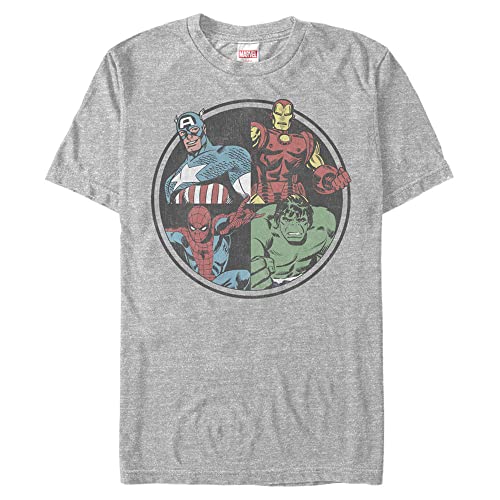 T-shirt Marvel Grande Taille look décontracté idéal pour les sorties entre amis en été