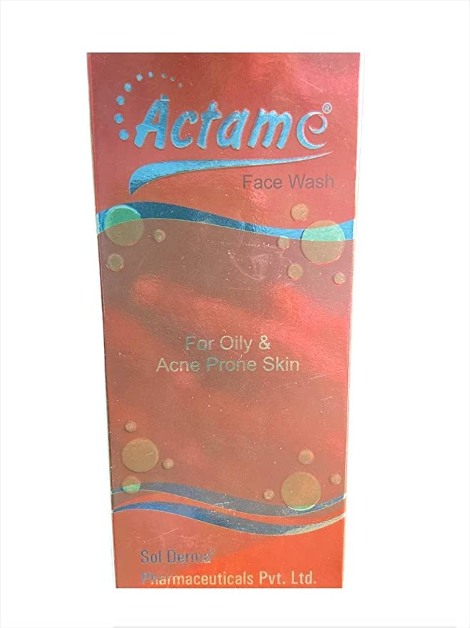 Actam Face Wash for Oily and Acne Prone Skin, 70ml (ACTAME)
