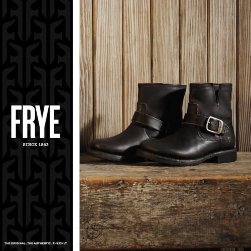 Frye Veronica Flex Booties for Women Made from Full Grain Brush-Off Leather with Antique Metal Hardware and Waterproof, Genuine Stitch-Down Welt Construction - 6" Shaft Height, Silver - 8 M by Frye - Image 5
