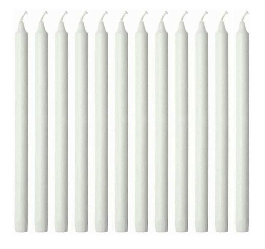 Star Light Household Candles - Regular Use, Unscented, Long Burning, Pack of 10-image-29