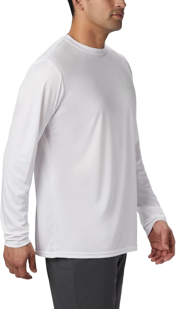 Chemise Columbia PFG Terminal Tackle Homme Taille XL Blanche – Pêche & Outdoor