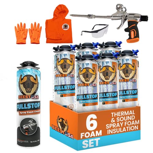 BEEST FullStop Spray Foam Insulation Kit for Walls and Attic