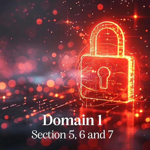 CISSP Domain1 Section 5, 6 and 7 Podcast Por  arte de portada