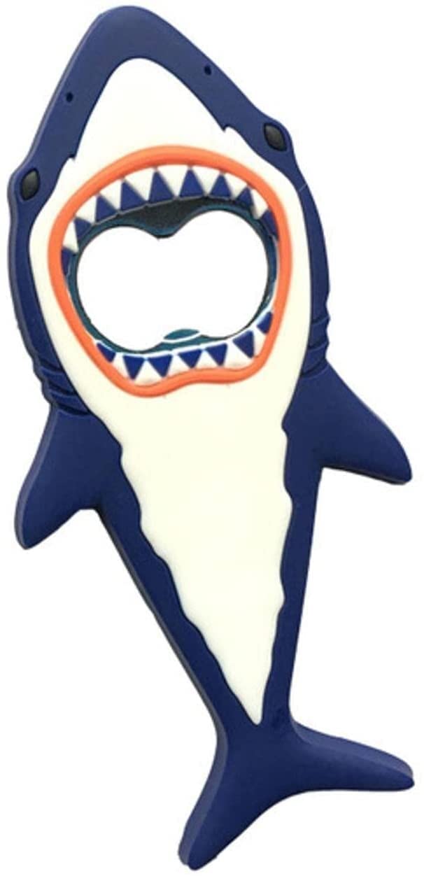 Ouvre-bouteilles Cobee Shark, Creative Shark Aimant De Réfrigérateur Dessin Animé Océan Animal Bière Ouvre Bouteille Portable Shark Tire Bouchon