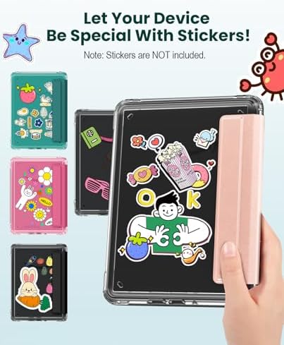MoKo Magnetic Case for 7" Kindle Paperwhite 12th Gen& Colorsoft, Lilac - 4