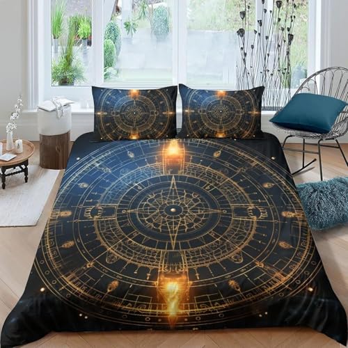 Housse de couette 200x200 fermeture éclair ultra douce pour lit - 2