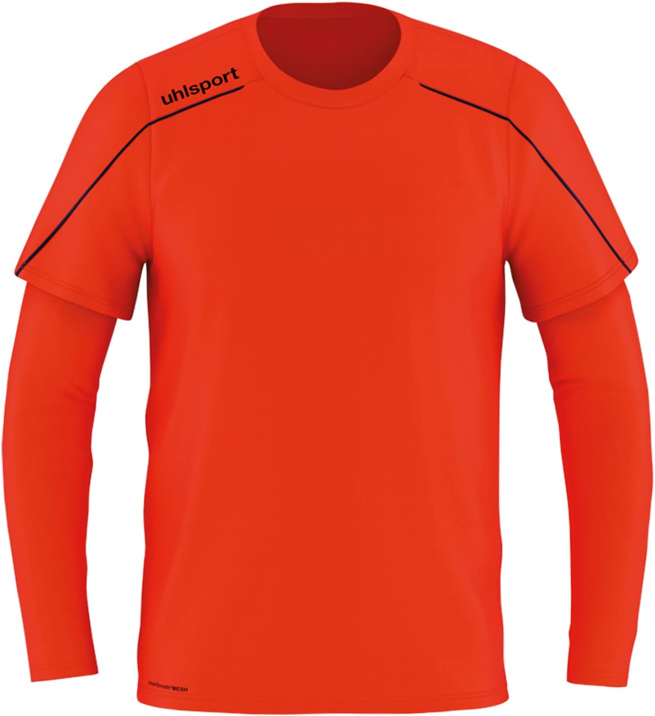 uhlsport Stream 22 Goalkeeper Shirt Junior Size 128 Black/Fluo Yellow