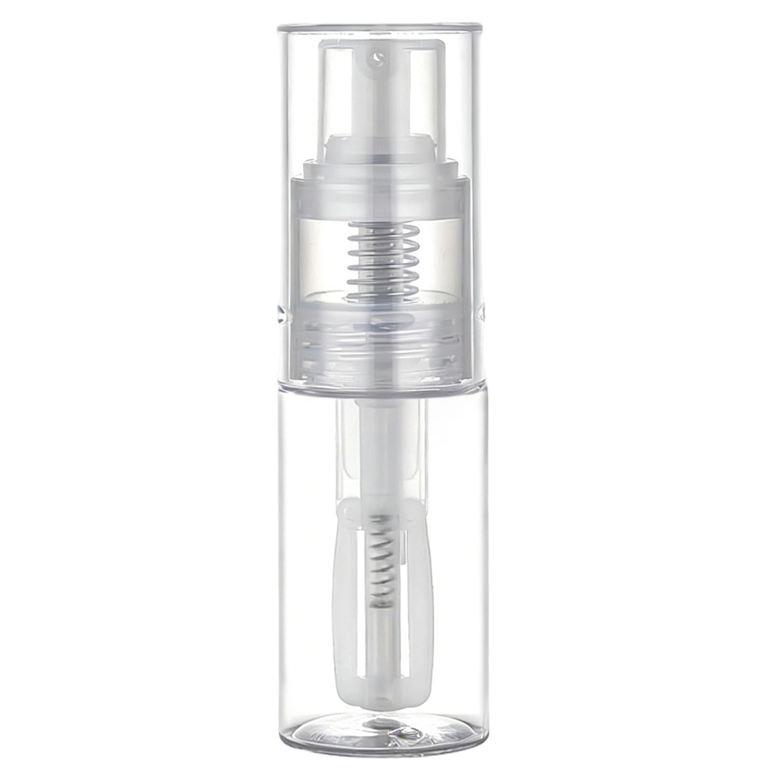 Limtula Refillable Powder Sprays Bottle for Cosmetics Even Mists Dispenser PET PP Leakproof Portable 3 Option Fog Sprays Bottle