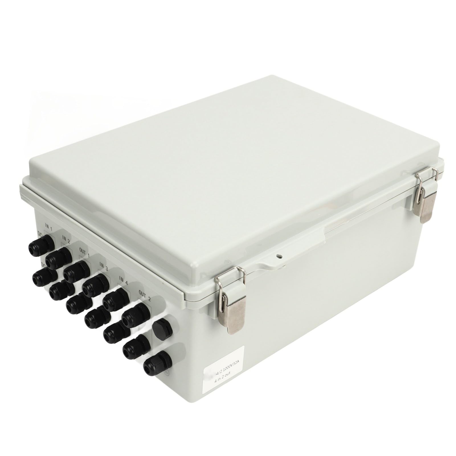 Solar-PV-Sammelbox 4 in 2 Out IP65 Wasserdicht für den Außenbereich