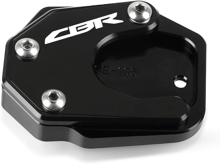 motorcycle Foot Plate Pad For H&ONDA CBR500R CBR650R CBR600RR CBR250 R/F CBR300R Motorcycle Kickstand Side Stand Enlarger Support Foot Plate Extension