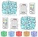 Homestarry H-B-SL-002 Fairy, Battery Operated String Bedroom Twinkle Color Changing Lights with Remote for Indoor Christmas Wedding Costume 16.4 Ft 50 LED's 2 Sets, Multicolor 13Colors