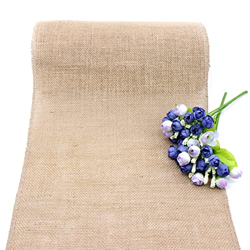 Tosnail 10 Yard Long 12" Wide Natural Burlap Fabric Roll for Craft Projects, Home Decor, Wedding Decor - Image 6