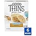 Good Thins Sesame Rice Snacks Gluten Free Crackers, 6-3.5 oz Boxes