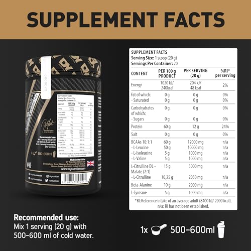 BCAA 10:1:1 Dorian Yates HIT Mango poudre acides aminés 400g - 6