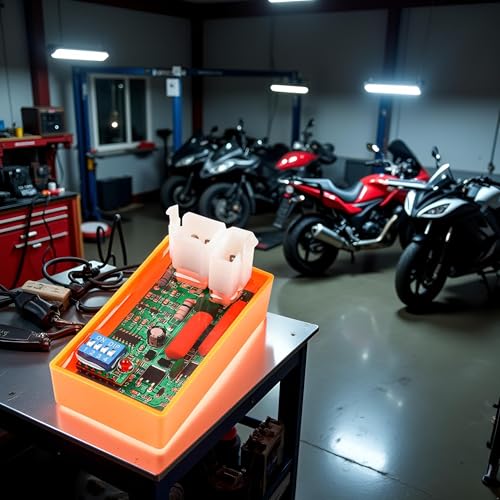 Image of 5 Pin Adjustable AC CDI Motorcycle Ignition Box For WAVE100 Racing YX140 YX160 C100 AT110,Dual Plug Cdi Fits Many 5 Stroke Models of Atvs, Adjustable 5 Pin, Dirt Bikes, Ignition Go Karts Powersports