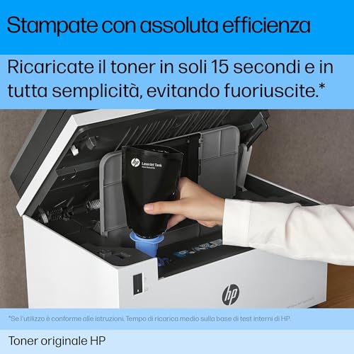 153A W1530A, Cartuccia Toner Originale da 2500 Pagine, Compatibile con le Stampanti LaserJet Tank 1504, MFP 1604, 2504, MFP 2604, Nero - Hub USB - Immagine 2