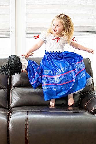 Disfraz completo princesa para niñas de 5-7 años miniatura 4
