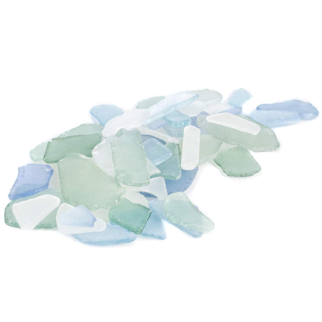 Large Sea Glass Beach Glass Ocean Tumbled Sea Glass Frosty Sea Glass For Arts & Crafts Jewelry Glass 5-50 Pieces Seaglass