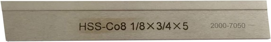 HHIP 2000-7050 1/8 x 3/4 x 5 Inch 8% Cobalt Parallel Type Cut-Off Blade-P3W