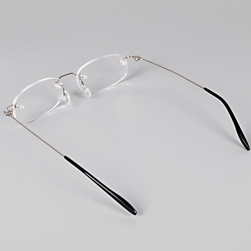 Monturas de gafas sin marco para hombre, lentes doradas sin montura, diseño  de lujo, corte de diamante, miopía - AliExpress Accesorios para la ropa