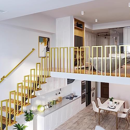 Rampe de loft en fer en U pour sécuriser escalier et marches carrées - 3
