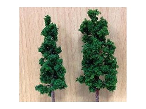 Arbres Verts Sombres Popondetta 90mm pour créer une forêt miniature réaliste