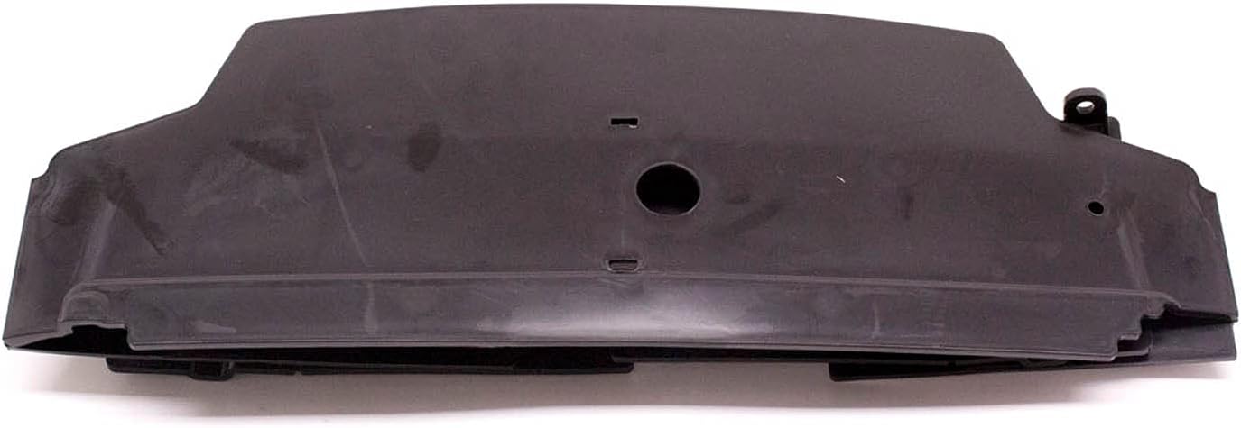 Polaris RZR Radiator Shroud, Front, Gloss Black, Genuine OEM Part 5439871-070, Qty 1