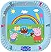 Produktbild 6 quadratische Teller * Peppa Pig * für Kindergeburtstag und Mottoparty | Wutz Kinder Geburtstag Plate Partyteller Pappteller