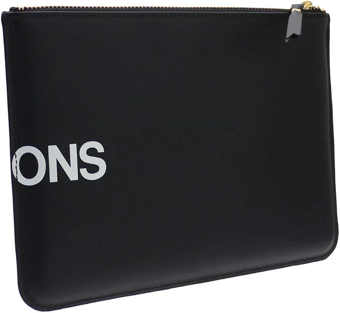 Amazon.co.jp: [コムデギャルソン] Huge Logo Pouch クラッチバッグ