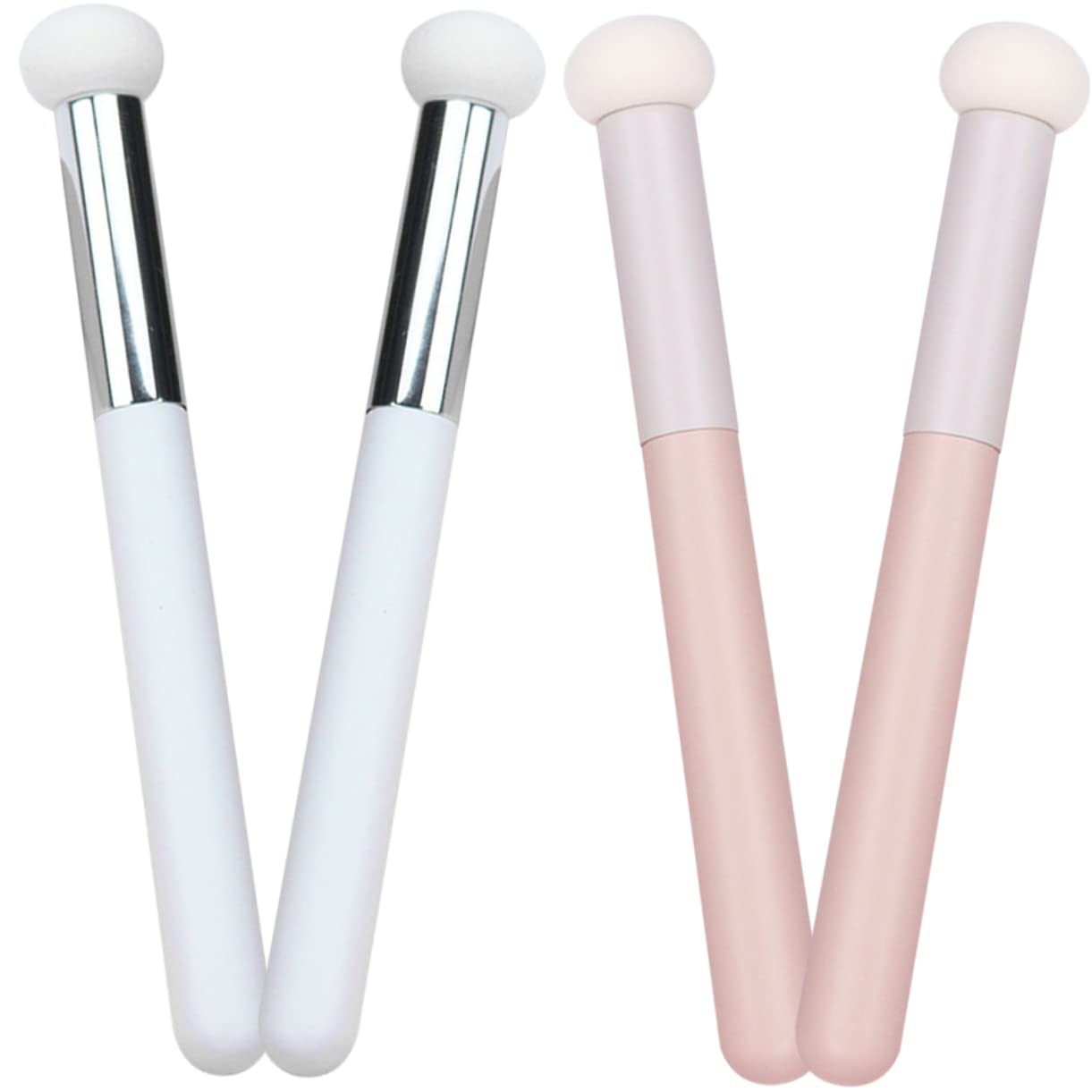 HAKIDZEL 4Pcs Mushroom Head Concealer Brush Soft Makeup Sponges for Foundation Application Skin Friendly Puff Brushes for Women for Liquid and Makeup