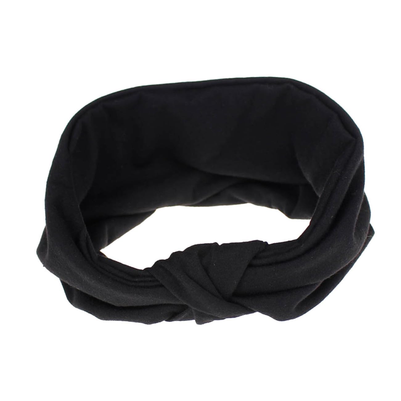 VANZACK Elastic Hair Accessories Headband Hairband Yoga Hair Hair Ribbons Hair Toppers Sports Headscarf Ladies Hair Accessories Black