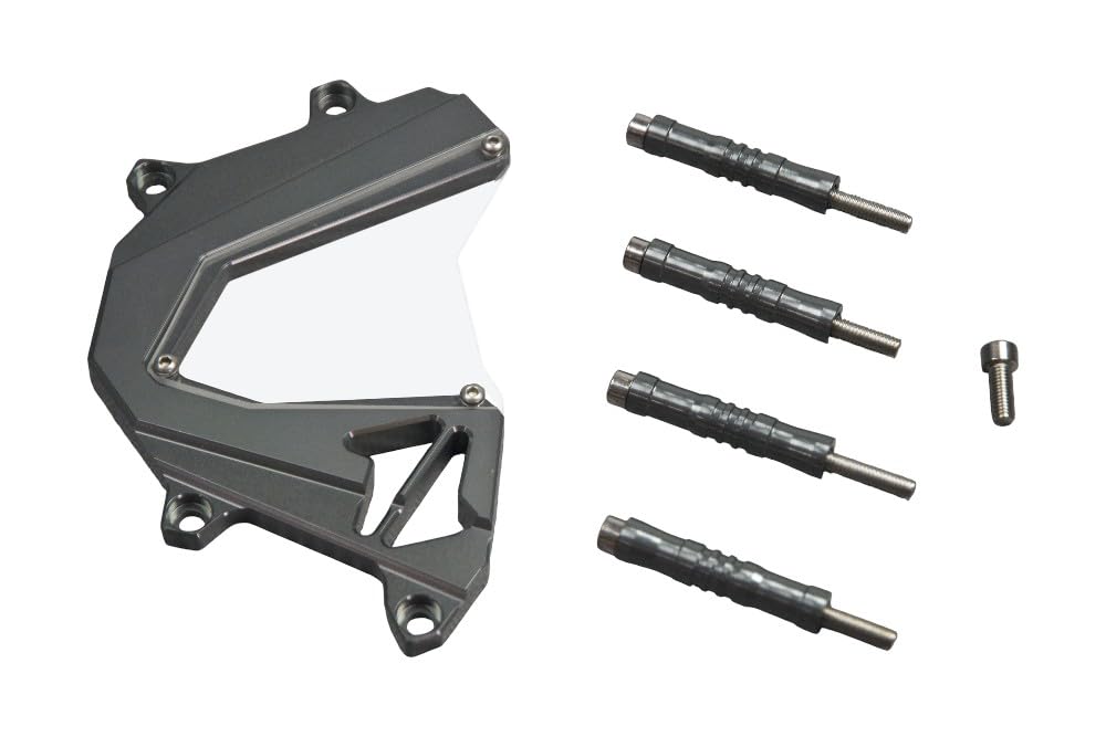 Cache carter pignon Z750 Z800 finition titane haute précision - 2